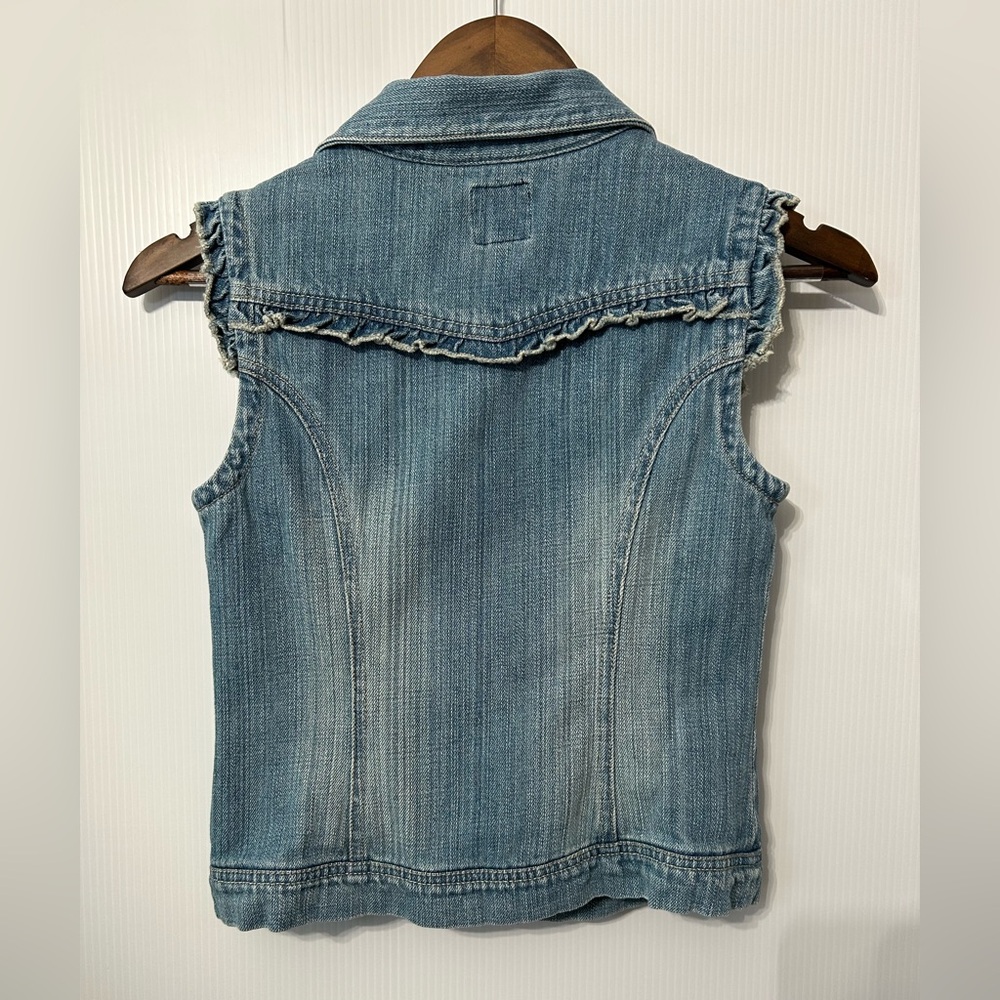 GAP Kids Denim Vest Size XL (12) - Picture 7 of 11